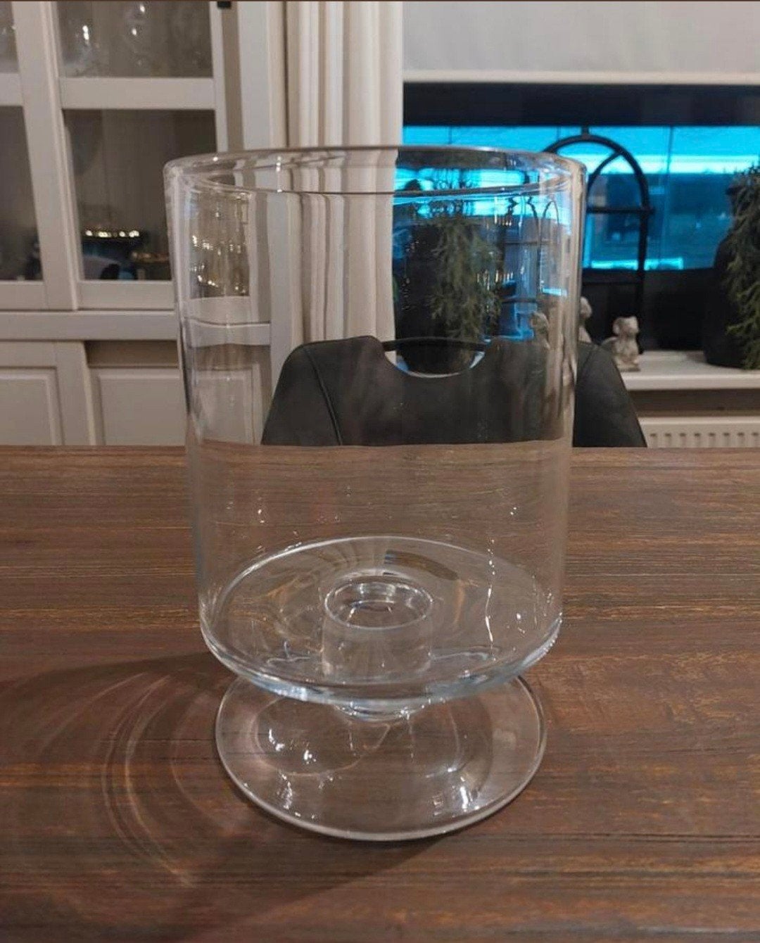 glazen windlicht, Ophalen, Gebruikt, Windlicht