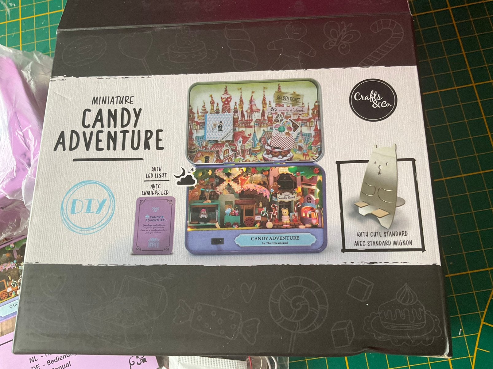 Miniatuurhuisje in box candy adventure, Ophalen of Verzenden, Nieuw