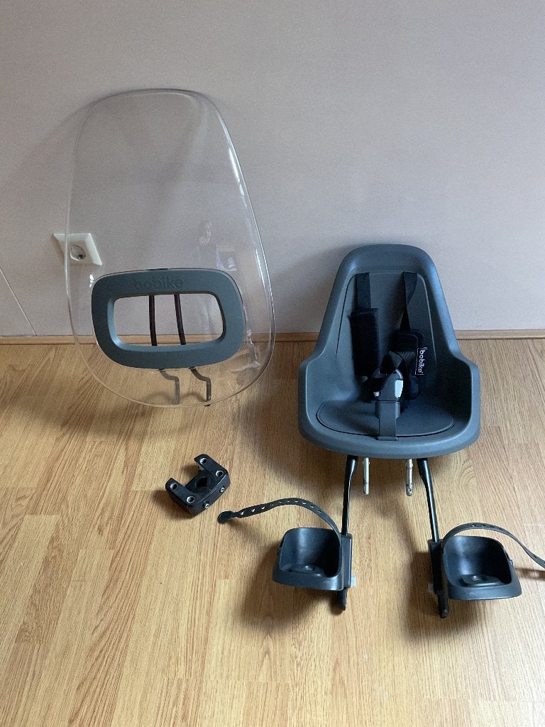 Bobike voorzitje, Ophalen, Gebruikt, Voorzitje, Voetsteuntjes