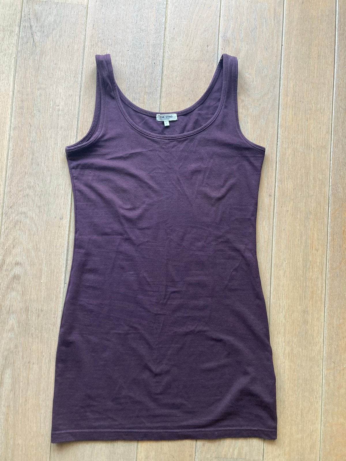 Paars lang shirt The Sting Essentials maat S, Paars, Ophalen of Verzenden, Zo goed als nieuw, Maat 36 (S)