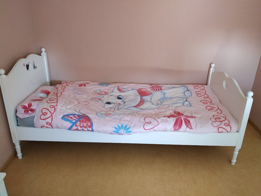 Kinderbed met matras., Gebruikt, 70 tot 85 cm, 180 cm of meer, Ophalen