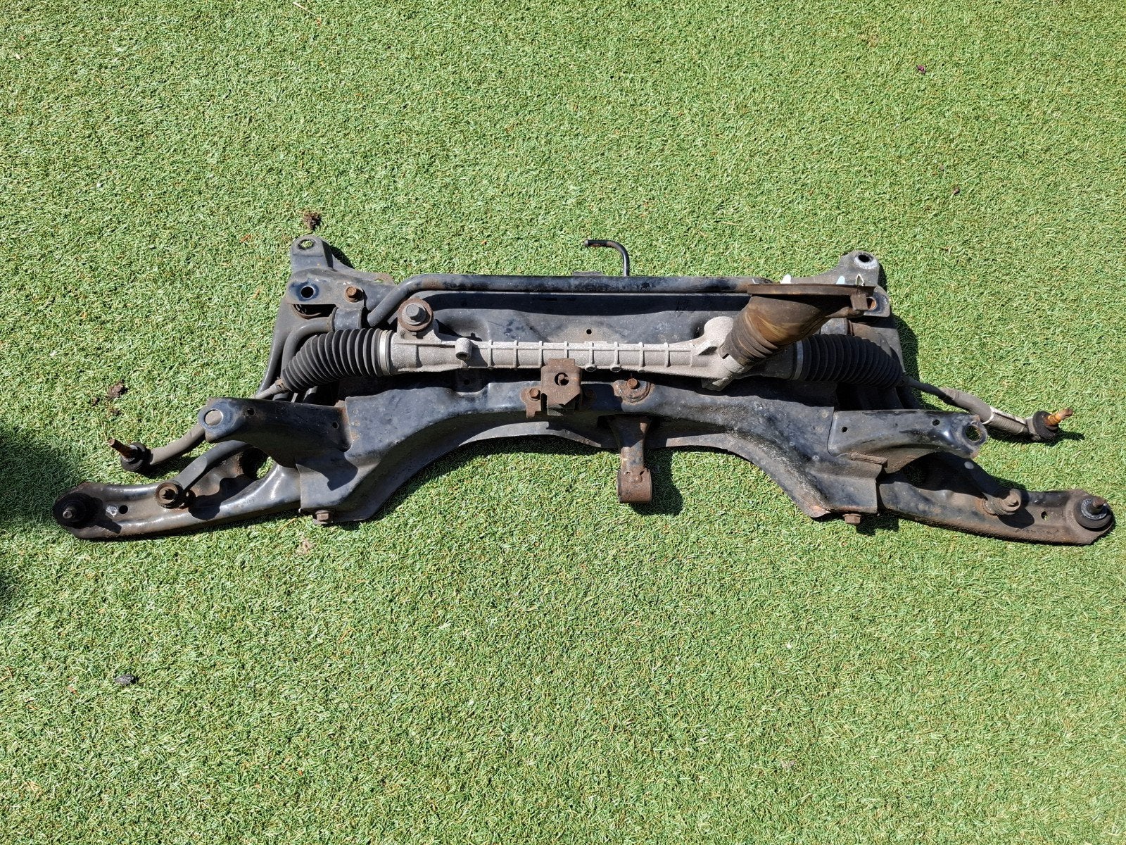 Peugeot 107 Stuurhuis (gebruikt) - Subframe defect, Ophalen, Gebruikt, Peugeot