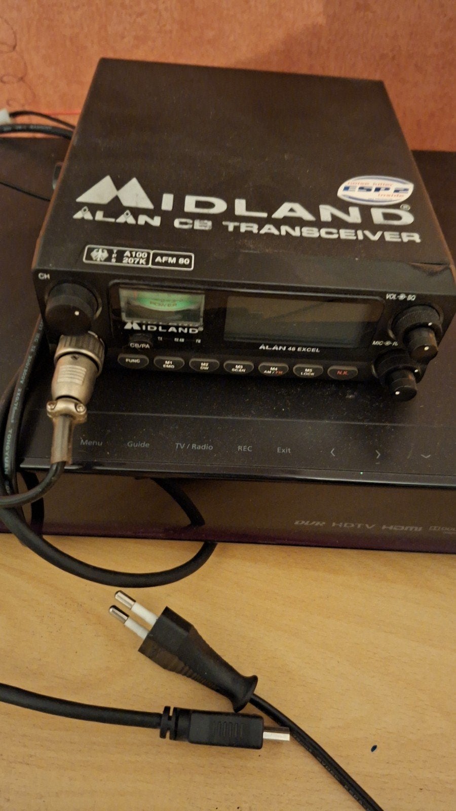 Midland 27mc bakkie., Ophalen