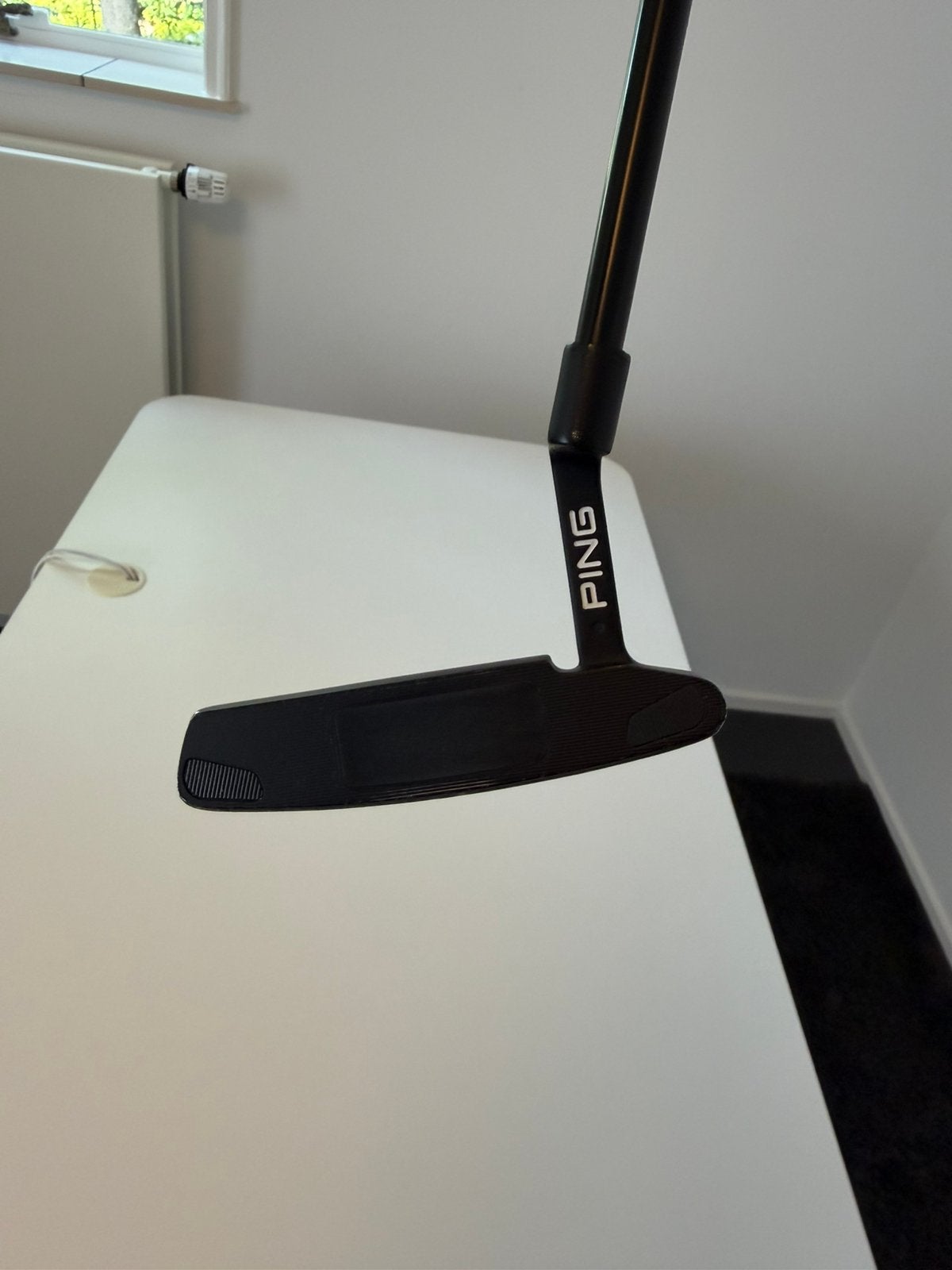 Ping Anser putter Black on Black - ZGAN - Testen ok! 34,5ich, Ping, -, -, Ophalen of Verzenden