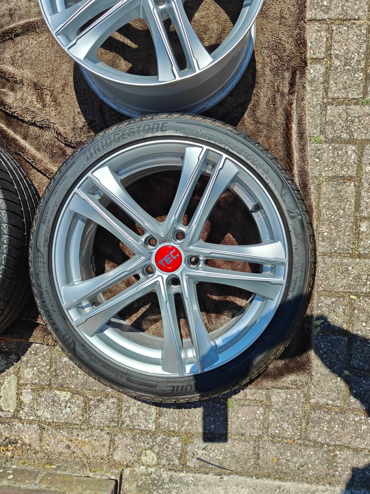 Zo goed als nieuwe TEC AS4 Evo velgen – 19 inch 5x114.3, 19 inch, Nieuw, Ophalen of Verzenden, 235 mm