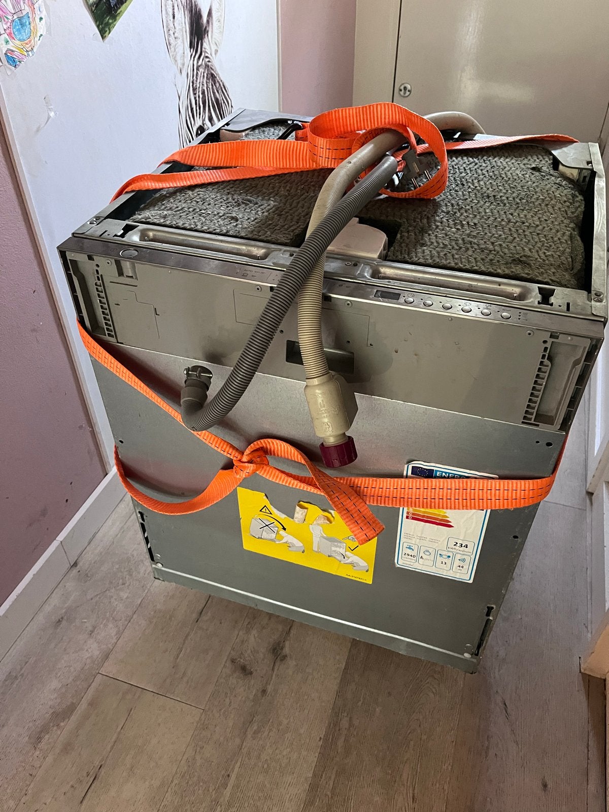 Ikea RENODLAD vaatwasser met mechanisch defect (onderdelen), Ophalen, 60 cm of meer, Energieklasse A of zuiniger, Inbouw