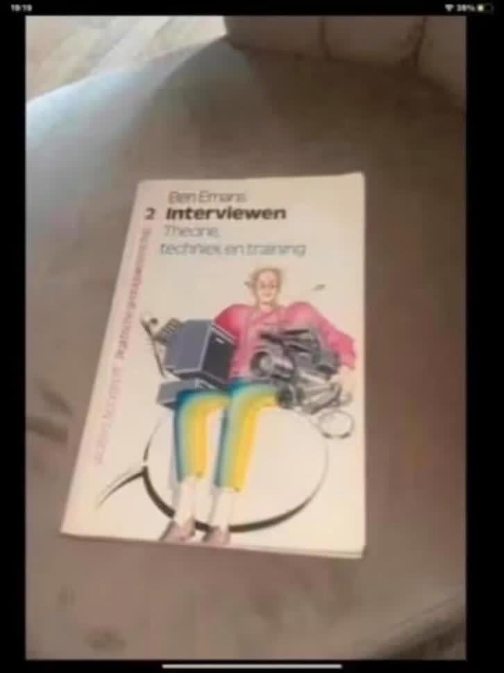 Interviewen, Boeken, Verzenden, Beta