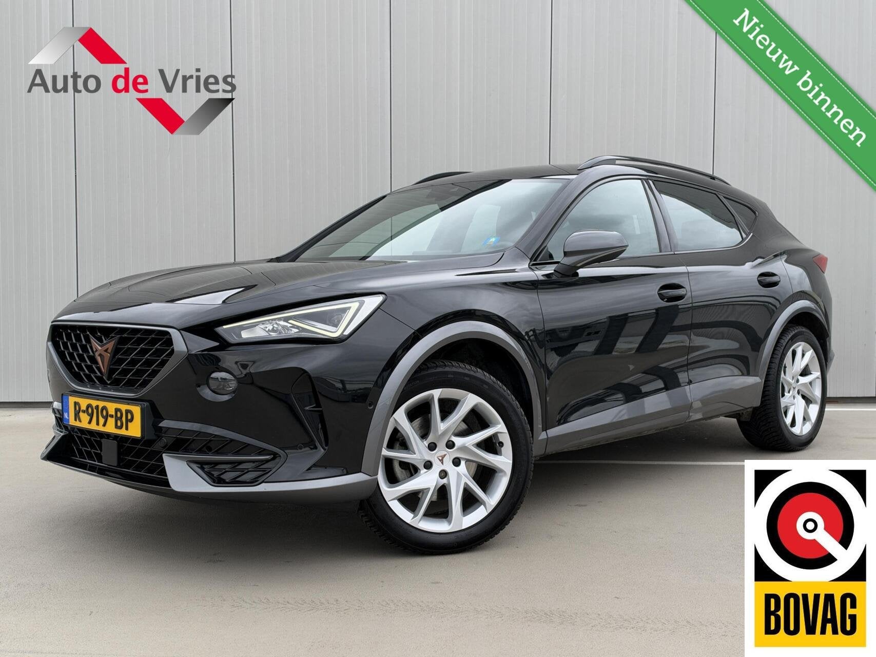 CUPRA Formentor 1.5 TSI Business Edition|Trekhaak|NL-Auto, Auto's, Zwart, Origineel Nederlands, Adaptive Cruise Control, SUV of Terreinwagen