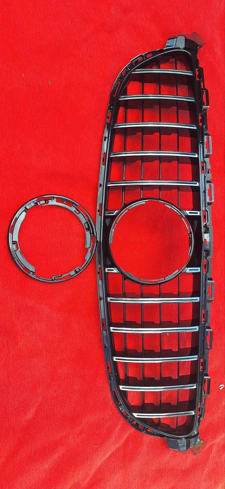Mercedes W205 Panamericana GT AMG C63 Grille Bumpergrill Ko, Voor, Mercedes-Benz, Nieuw, Ophalen of Verzenden