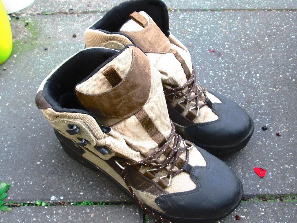 wandelschoen bruin, Ophalen, Gebruikt, Schoenen