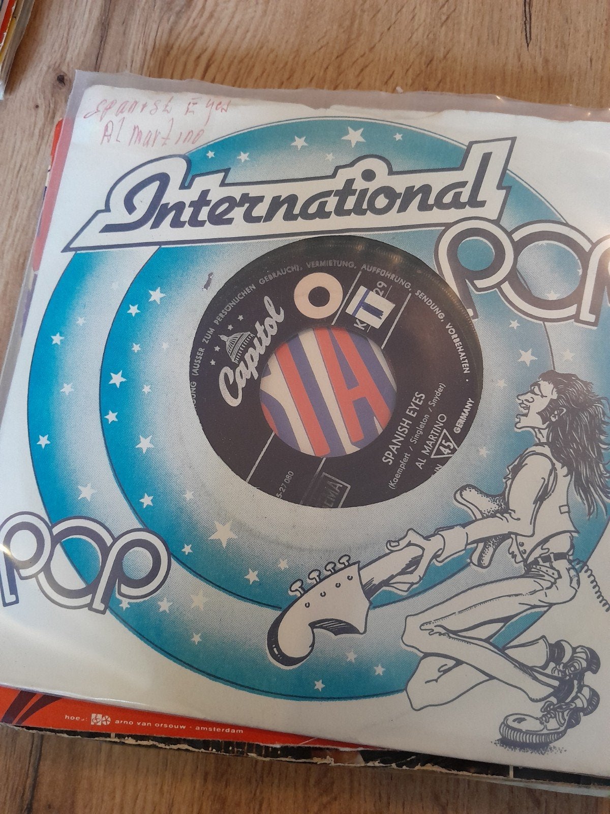 Al martino 7inch spanish eyes, Ophalen of Verzenden, Zo goed als nieuw, Pop