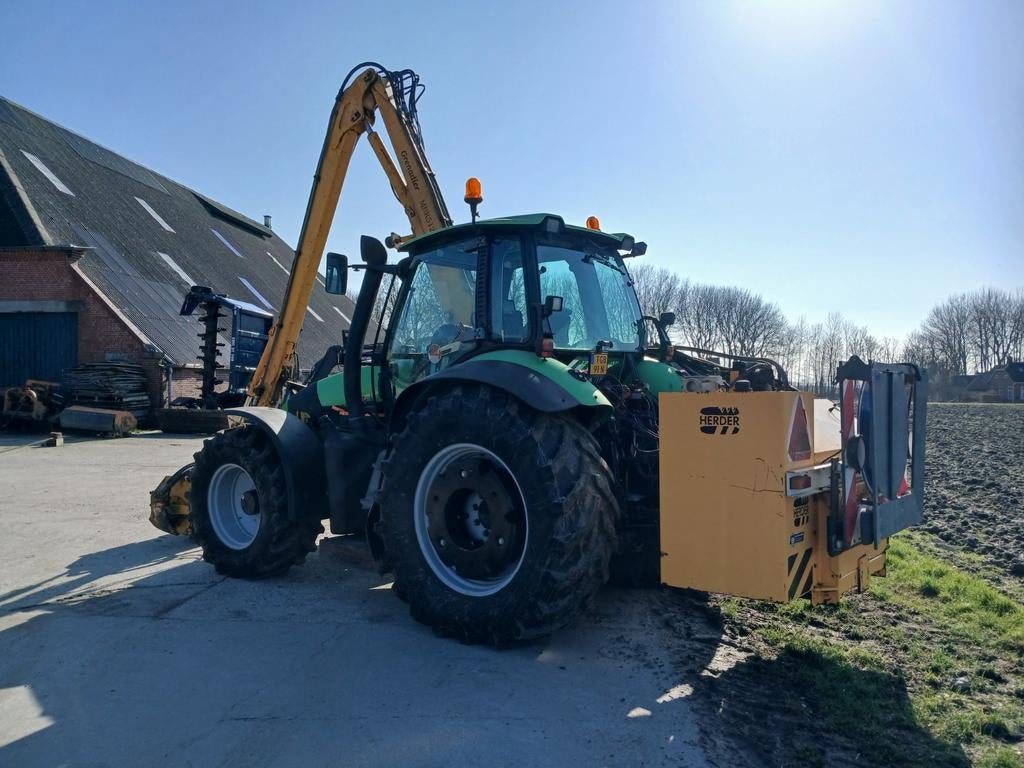 Deutz 1145 TTV met herder, Ophalen of Verzenden, Gebruikt, Tot 80 Pk, Deutz - Fahr