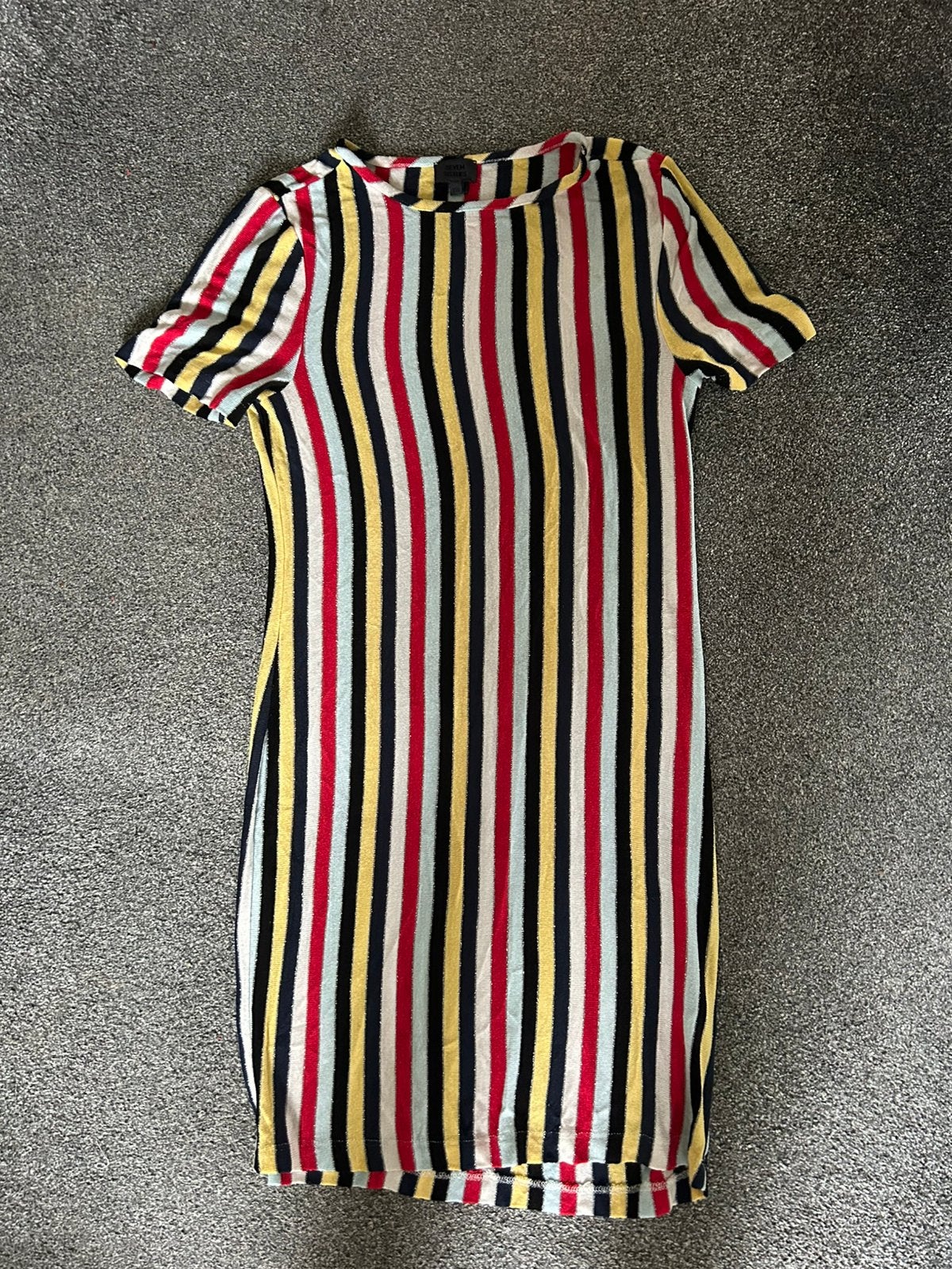 Gestreepte jurk maat XXS van Seven Sisters te koop, Ophalen of Verzenden, Zo goed als nieuw, Maat 34 (XS) of kleiner, Meerkleurig