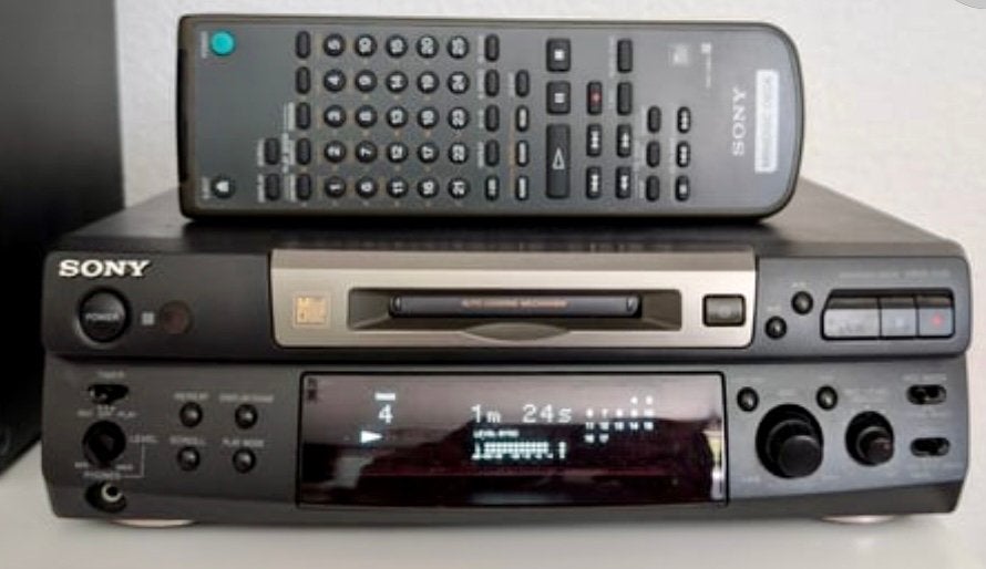 Sony MDS S-38 Minidisk Deck, Auto diversen, Ophalen of Verzenden, Gebruikt