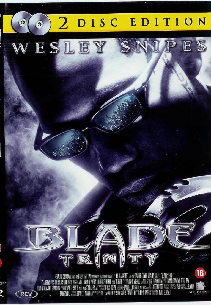Blade 3 Trinity - 2 Disc Edition - Wesley Snipes, Vanaf 16 jaar, Ophalen of Verzenden, Zo goed als nieuw, Actie