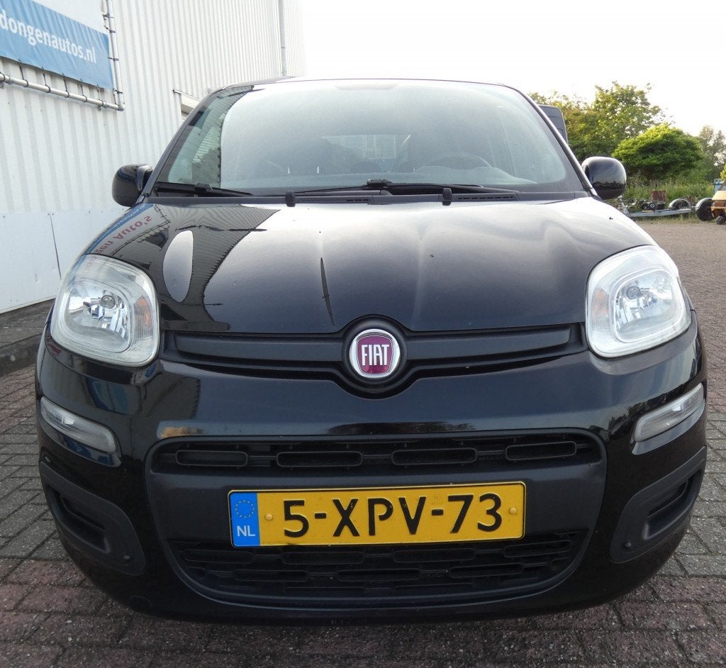 Fiat PANDA 0.9 TWINAIR ED. COOL,Airco,Bltooth,APK 30-9-26, Voorwielaandrijving, Gebruikt, Panda, Zwart