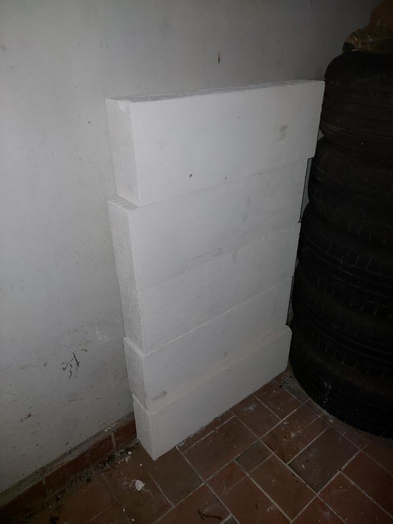 Gratis gasbetonblokken 20x60x10, Ophalen, Kalkzandstenen