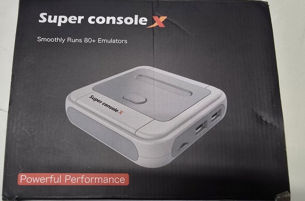 Super Console X Retro Gaming Console - 80+ Emulators, Ophalen, Overige merken, Zo goed als nieuw