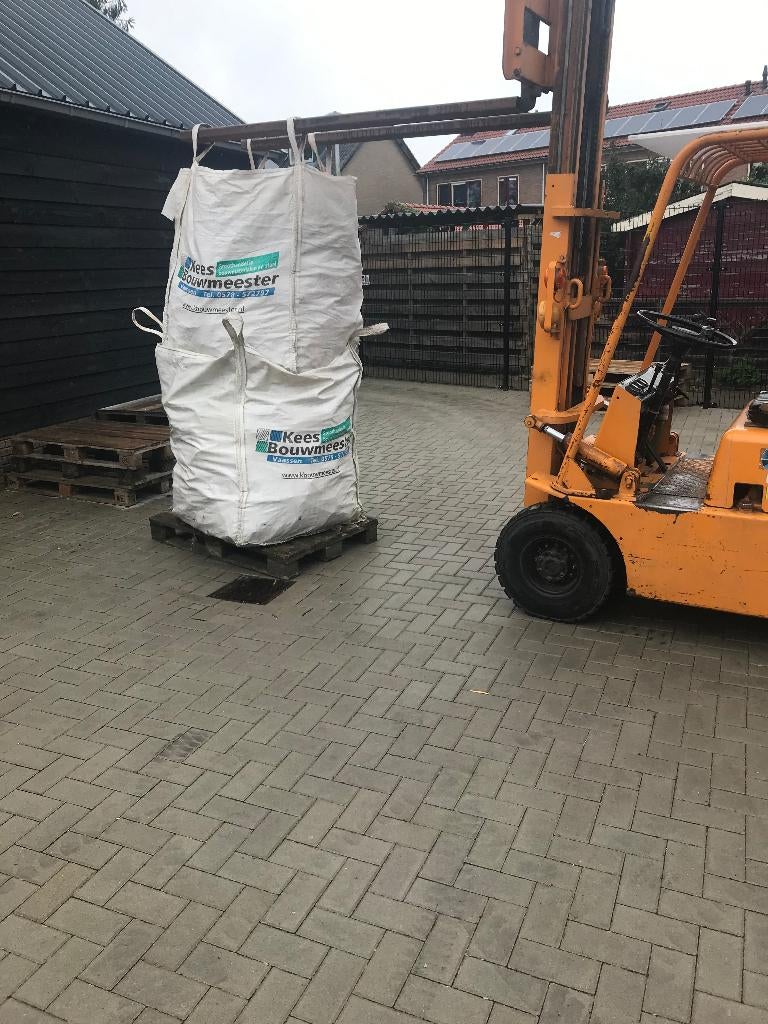 Bigbag haardhout | openhaardhout | brandhout | hardhout, Tuin en Terras, Haardhout, 3 tot 6 m³, Ophalen, Overige houtsoorten, Blokken