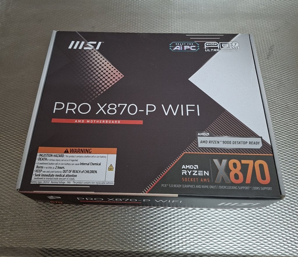 MSI Pro X870-P WiFi Moederbord, 64 GB of meer, 5 TB, MSI, Virtual Reality