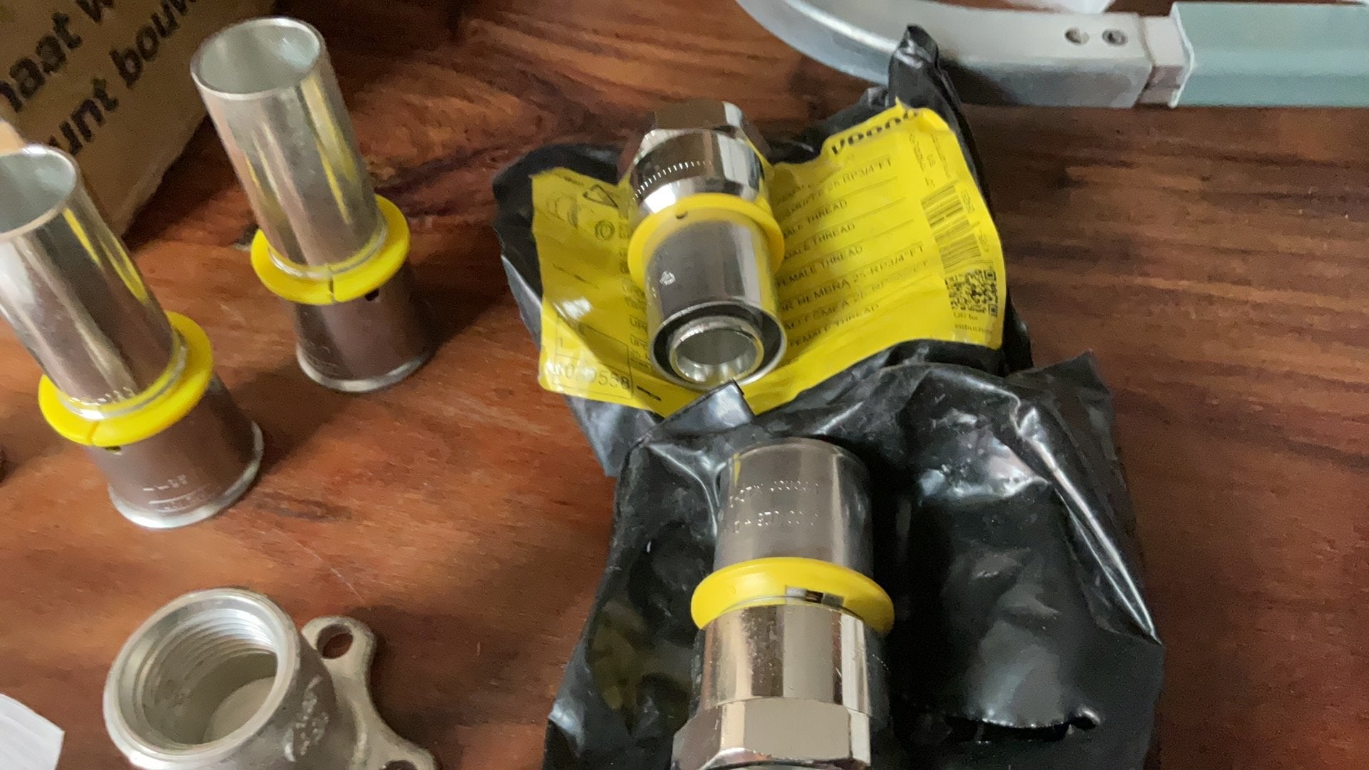 Diverse pers koppeling uponor comap bonfix en henco, Overige materialen, 6 meter of meer, Overige typen, Nieuw