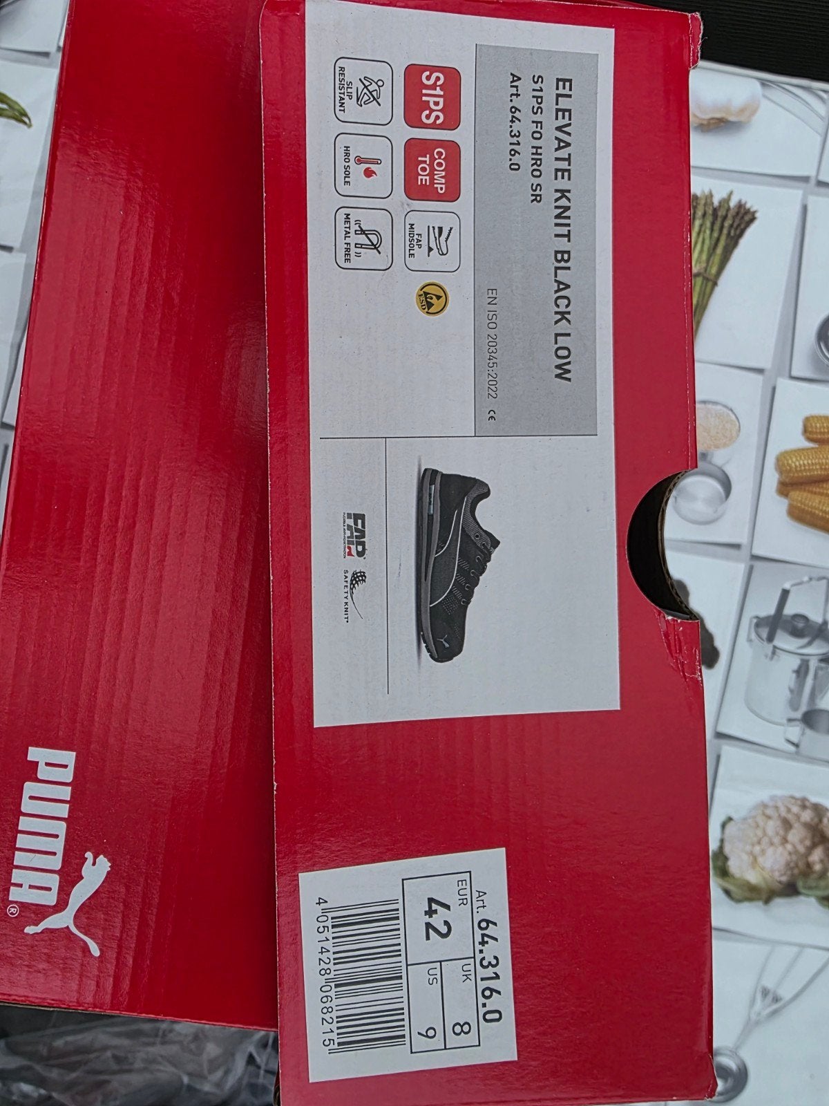 Puma schoenen maat 42, Ophalen, Puma, Zwart, Nieuw