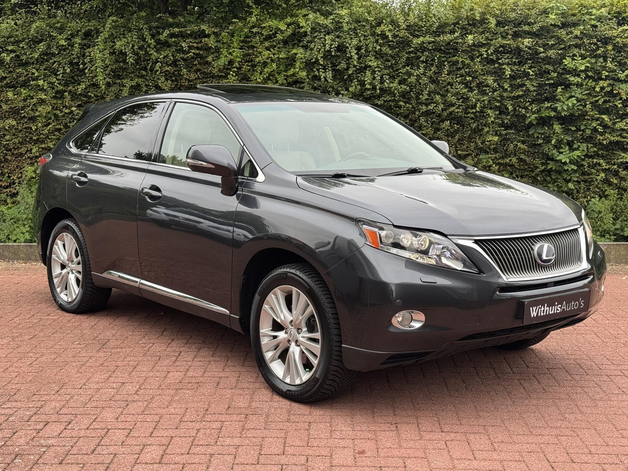 Lexus RX 450h 4WD President YOUNGTIMER Luchtvering MarkLevin, Auto's, Lexus, Automaat, Euro 5, Gebruikt, Leder