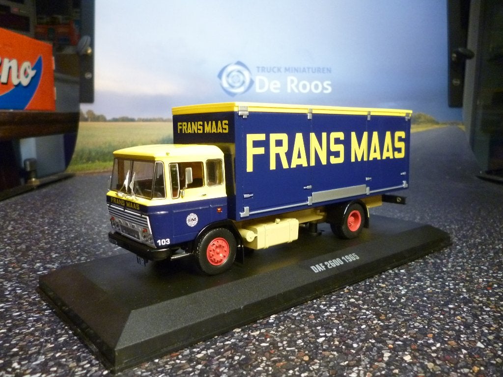Ixo DAF 2600 bakwagen Frans Maas, Ophalen of Verzenden, Nieuw, Bus of Vrachtwagen, Overige merken