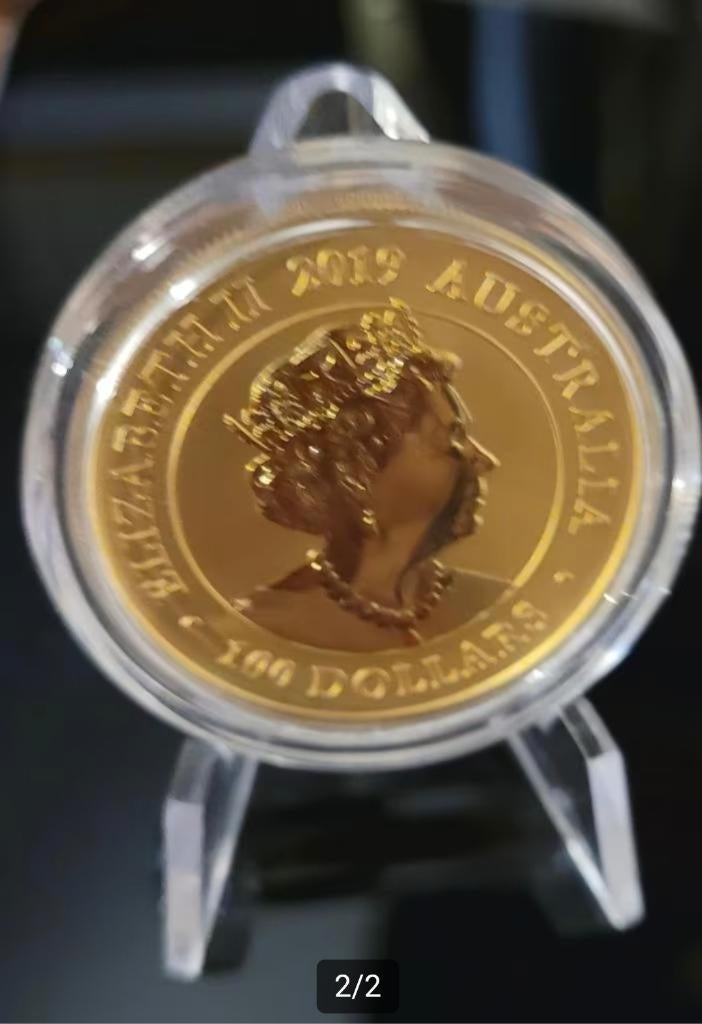 1 oz gouden munt en verzamelmunten en platina 1 oz, Ophalen of Verzenden, Overige landen