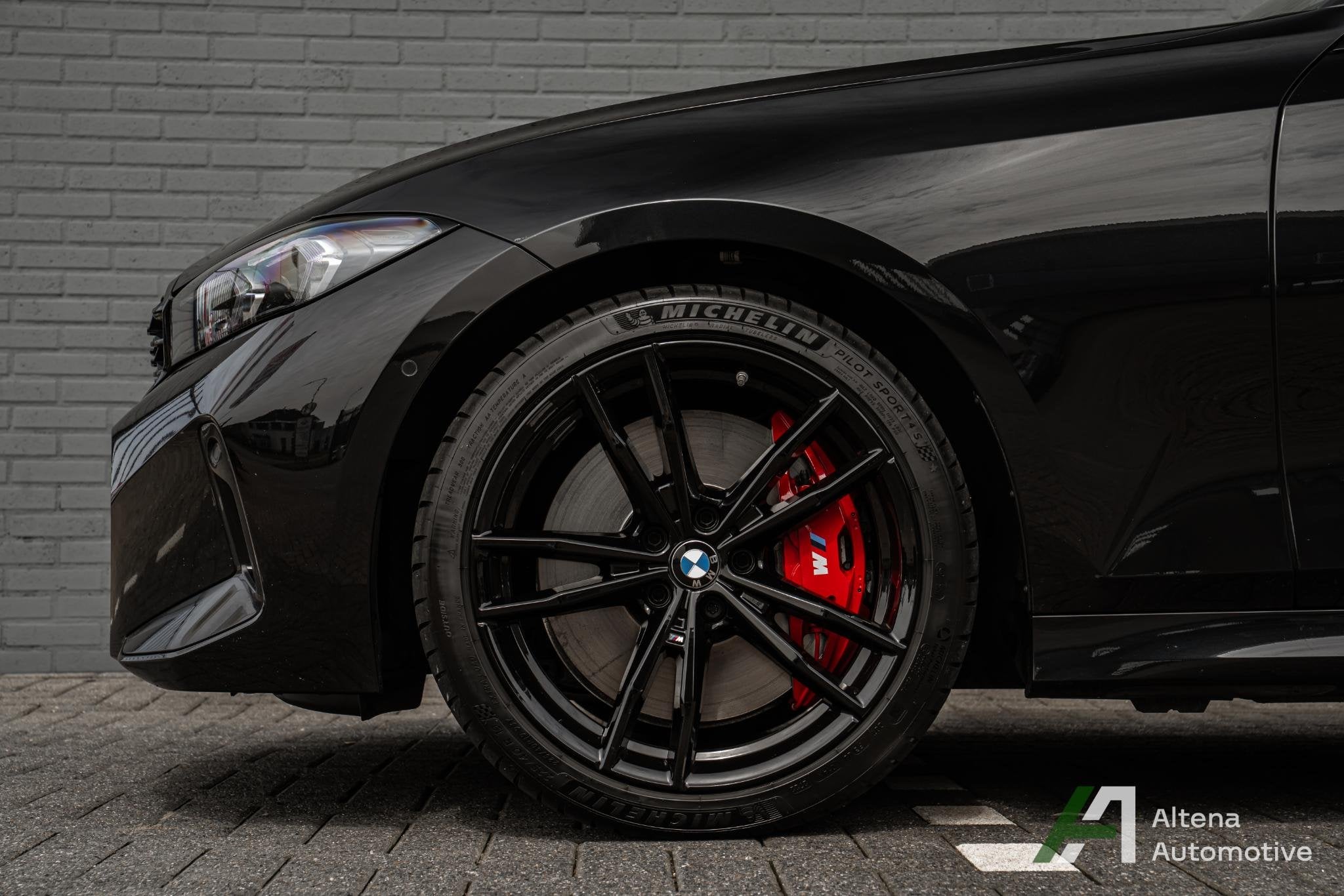 BMW 3-serie M340i xDrive BTW, schuifdak, Harman Kardon, 360, Auto's, 12 maanden, Stof, 1700 kg, Zwart