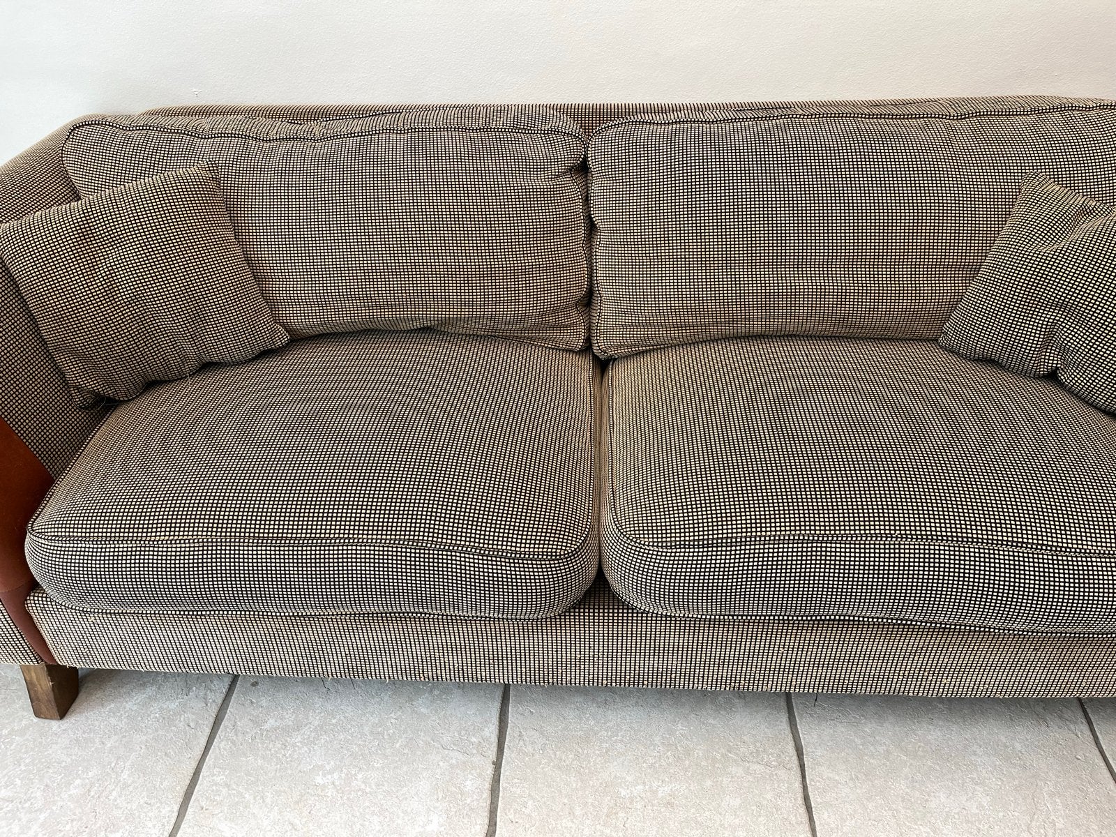 Comfortabele 3+2-zits banken set - Made in Holland, Ophalen, Gebruikt, 150 tot 200 cm, Tweepersoons