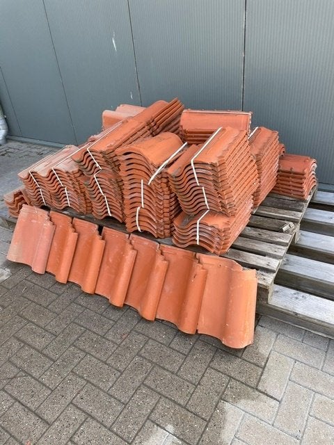 dakpannen nieuw, Ophalen, 10 tot 15 m², Steen of Klei, Nieuw