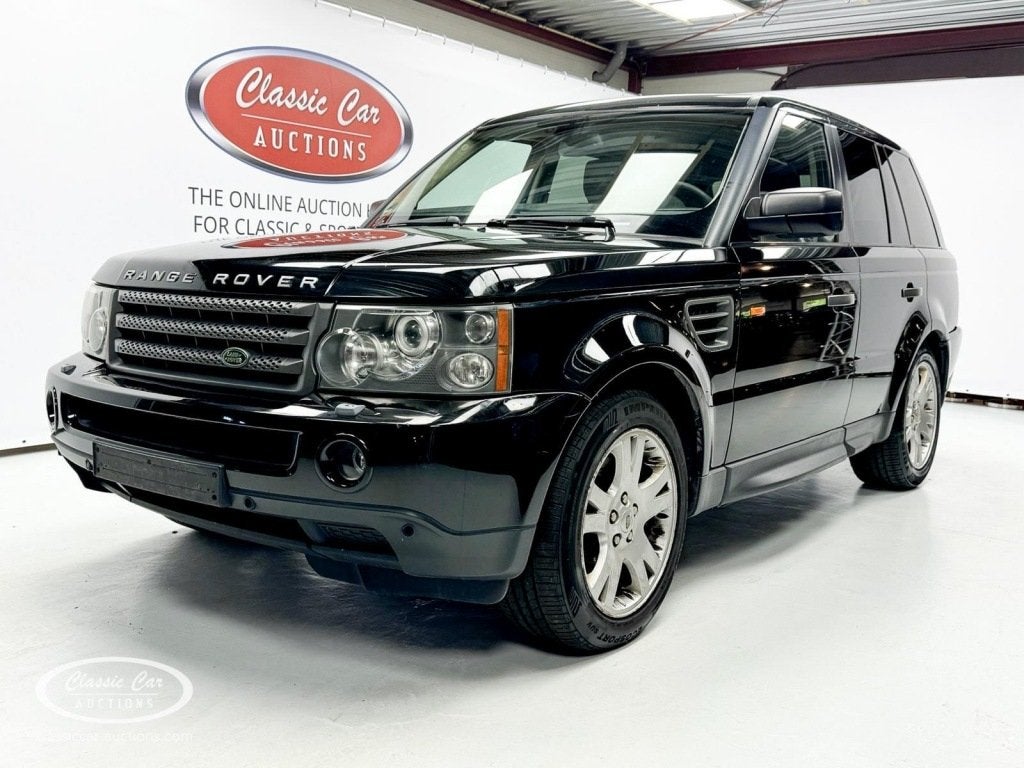 Land rover RANGE ROVER Sport 4.4 V8 HSE  - ONLINE AUCTION, Auto's, Land Rover, Automaat, Gebruikt, Zwart, Bedrijf