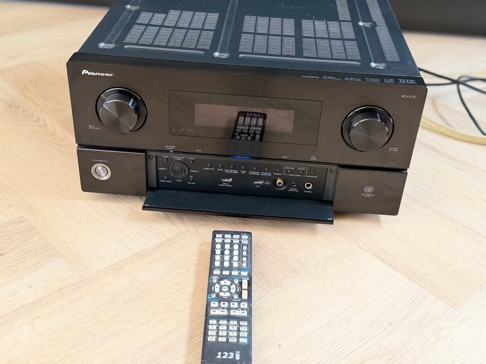 Pioneer SC-LX73 AV-receiver 7.1 THX Topklasse, Audio, Tv en Foto, Versterkers en Receivers, Ophalen, Gebruikt, Pioneer, 120 watt of meer