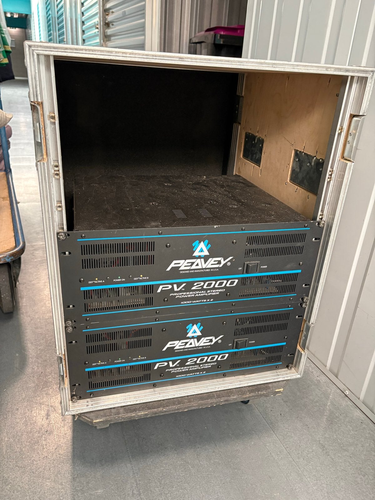 Peavey Speakerset met PV 2000 Versterkers - Krachtig Geluid, Ophalen, Gebruikt, 150 watt of meer, Speakerset