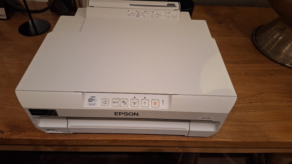 Epson fotoprinter xp 55 t.k.a., Computers en Software, Fotoprinter, Kleur printen, Zo goed als nieuw, Epson