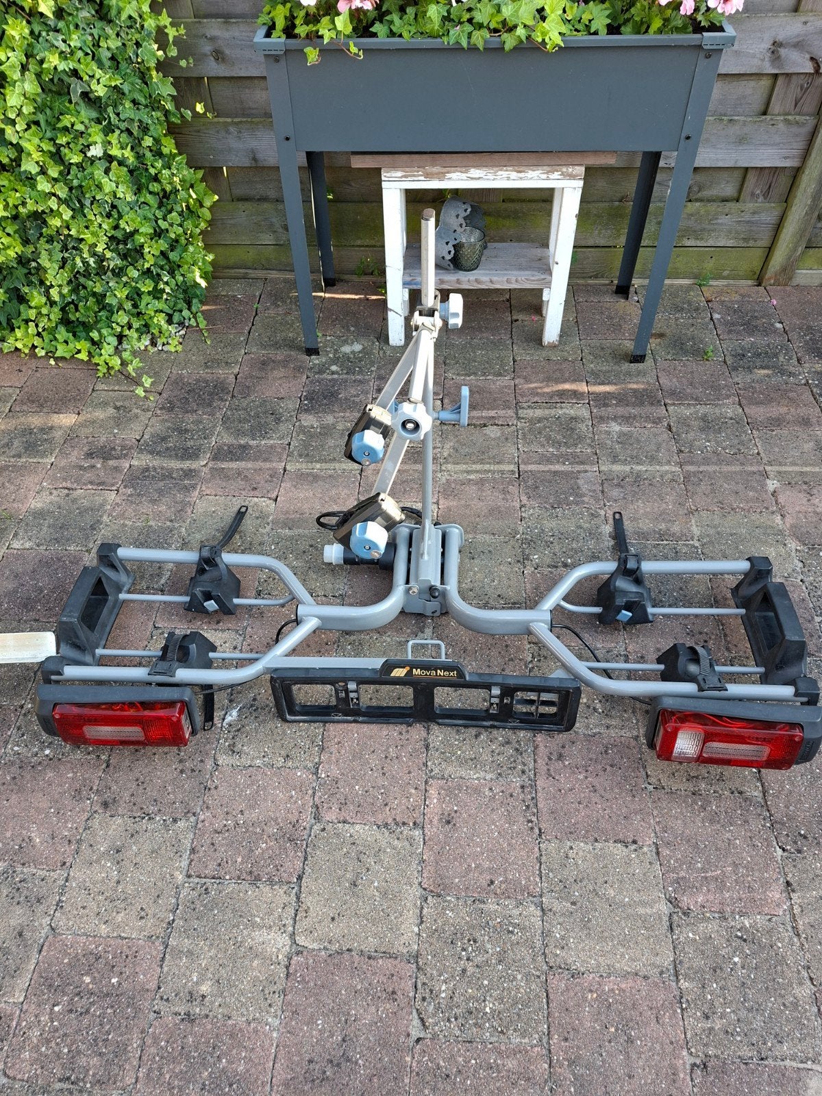 MovaNext fietsendrager voor 2 fietsen - Trekhaakdrager, Auto diversen, Fietsendragers, Ophalen, Gebruikt, Trekhaakdrager