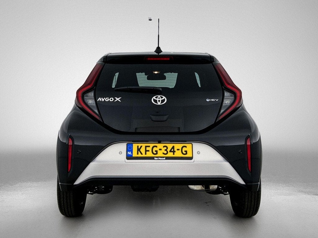 Toyota Aygo X Hybrid 115 pulse, Auto's, Toyota, Parkeersensor, Stof, Gebruikt, Euro 6