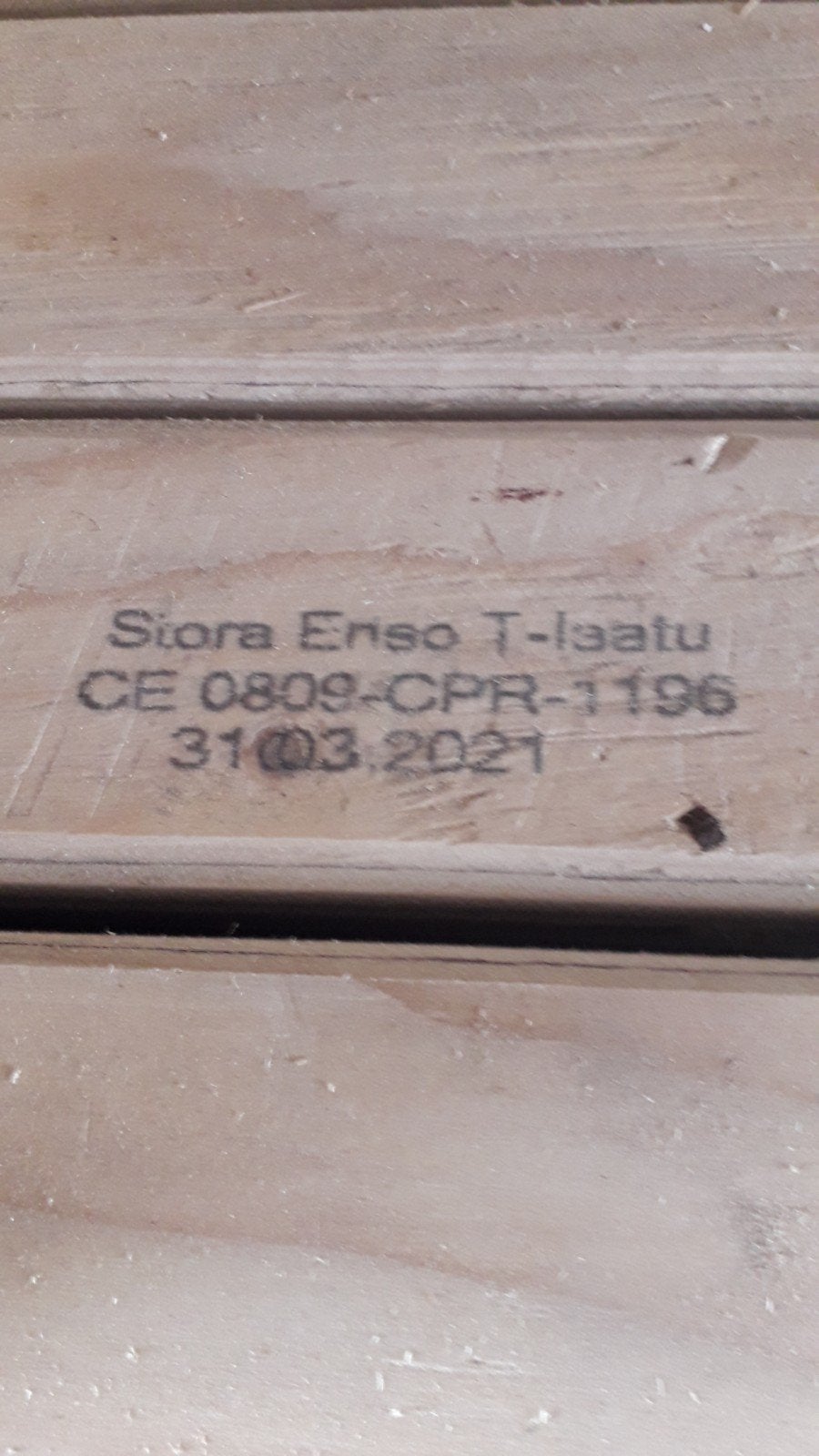Stora Enso T-Isatu Houten stijlen 39x69, Ophalen, Nieuw, Balk, Overige houtsoorten