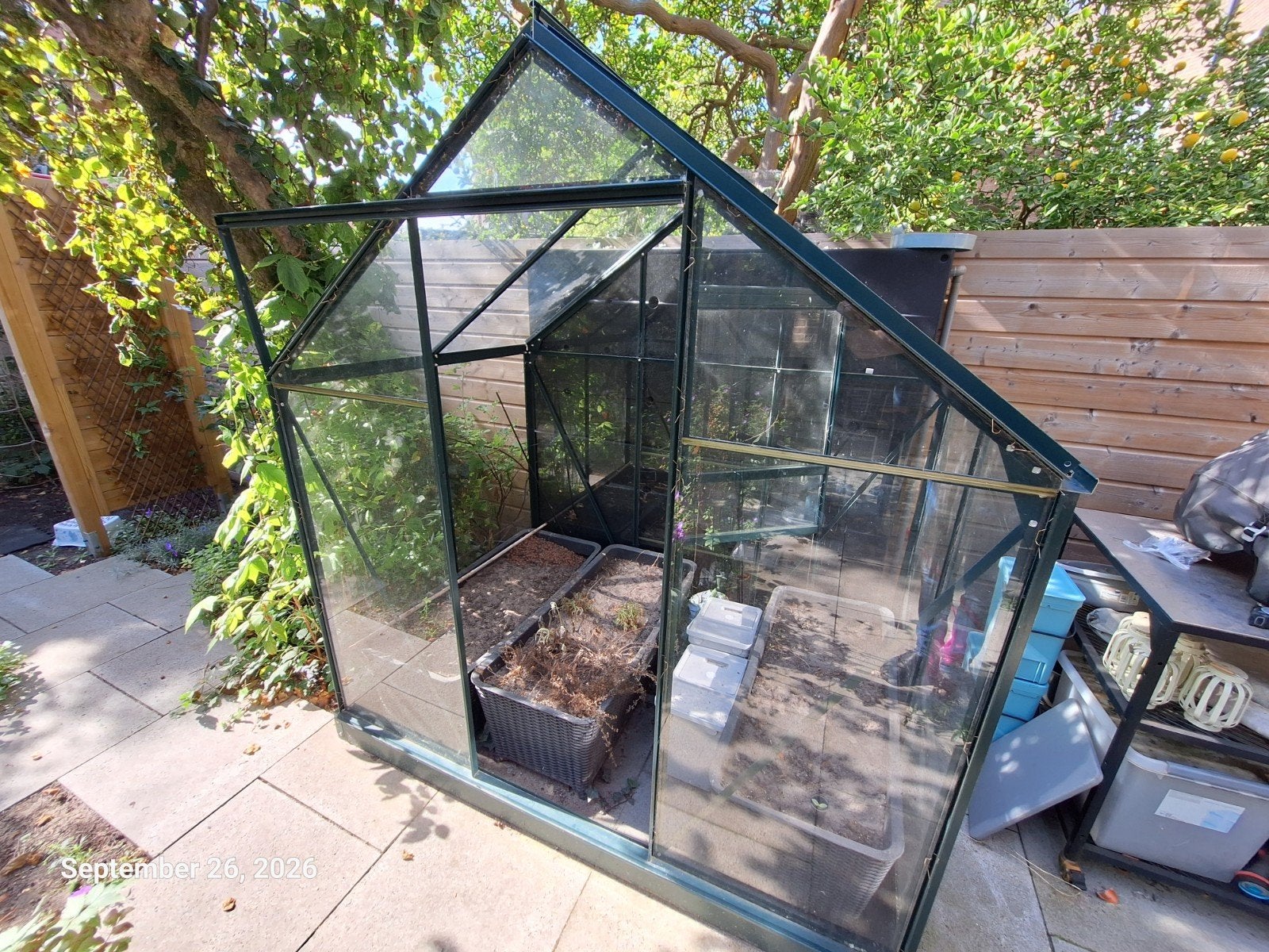 kweekkas - groentenkas - bloemenkas, Tuin en Terras, Ophalen, Gebruikt, Kweekkas, Glas
