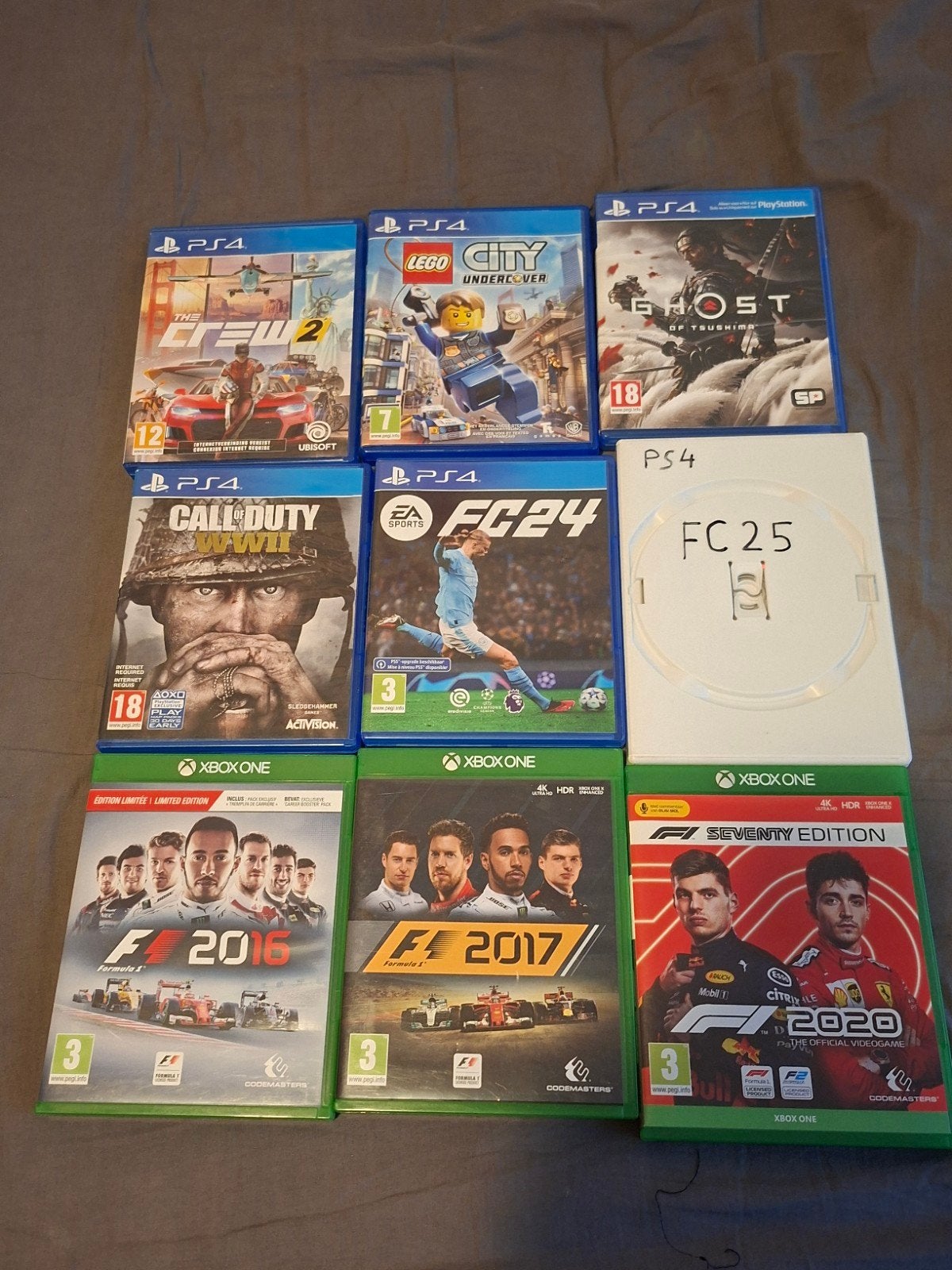 9 PS4 & Xbox One Games, Gebruikt, Vanaf 18 jaar, Overige genres, 1 speler
