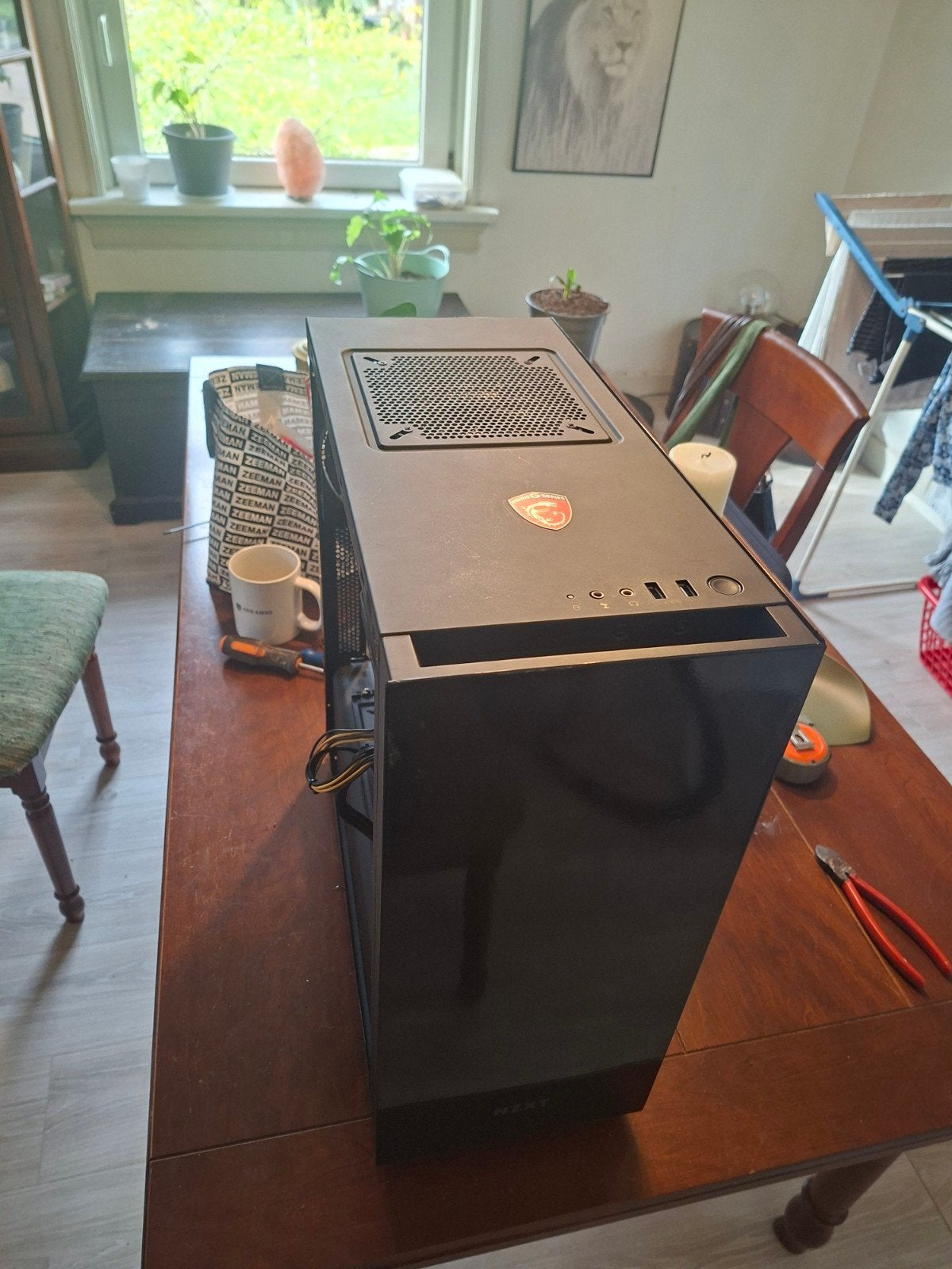 Gaming PC: Ryzen 7 5800X, GTX 1080, 16GB RAM, 256GB SSD, Computers en Software, Ophalen, Gebruikt, MSI, NZXT, AMD Ryzen 7 5800X
