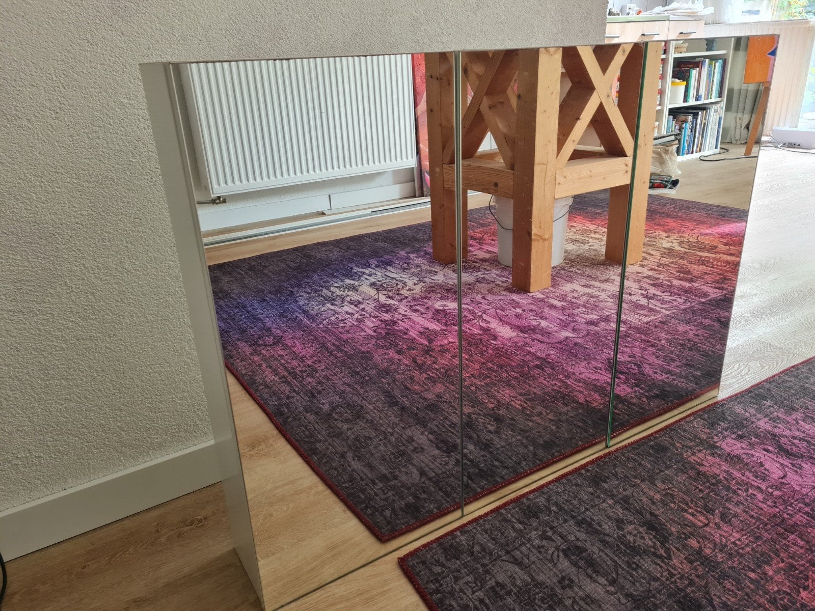 Grote spiegelkast met verlichting, Huis en Inrichting, Badkamer | Badkamermeubels, Ophalen, Zo goed als nieuw