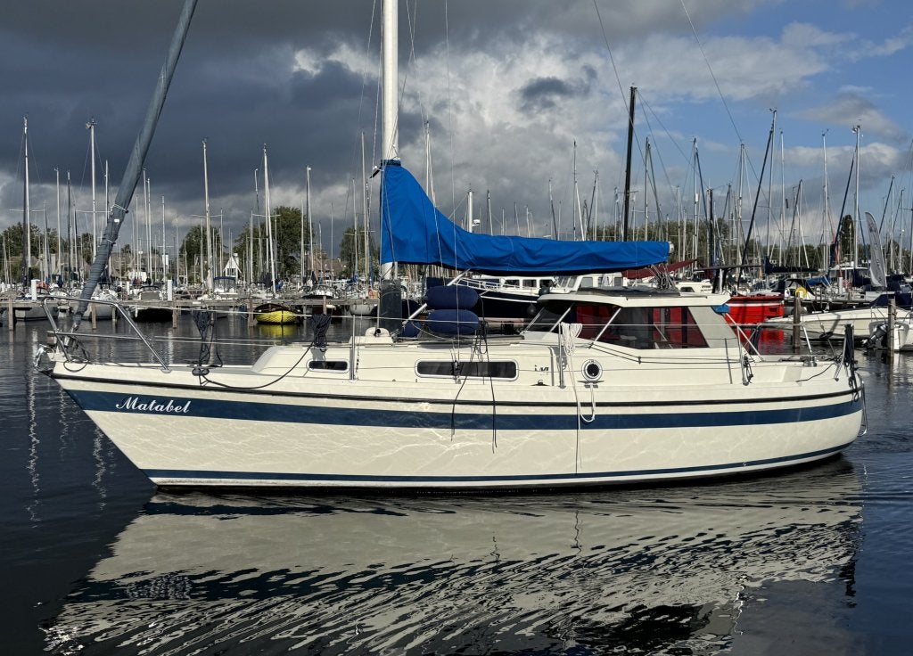 LM 28 motorsailer zeilboot zeiljacht, 3 m, Gebruikt, 1.90 meter, Binnenboordmotor