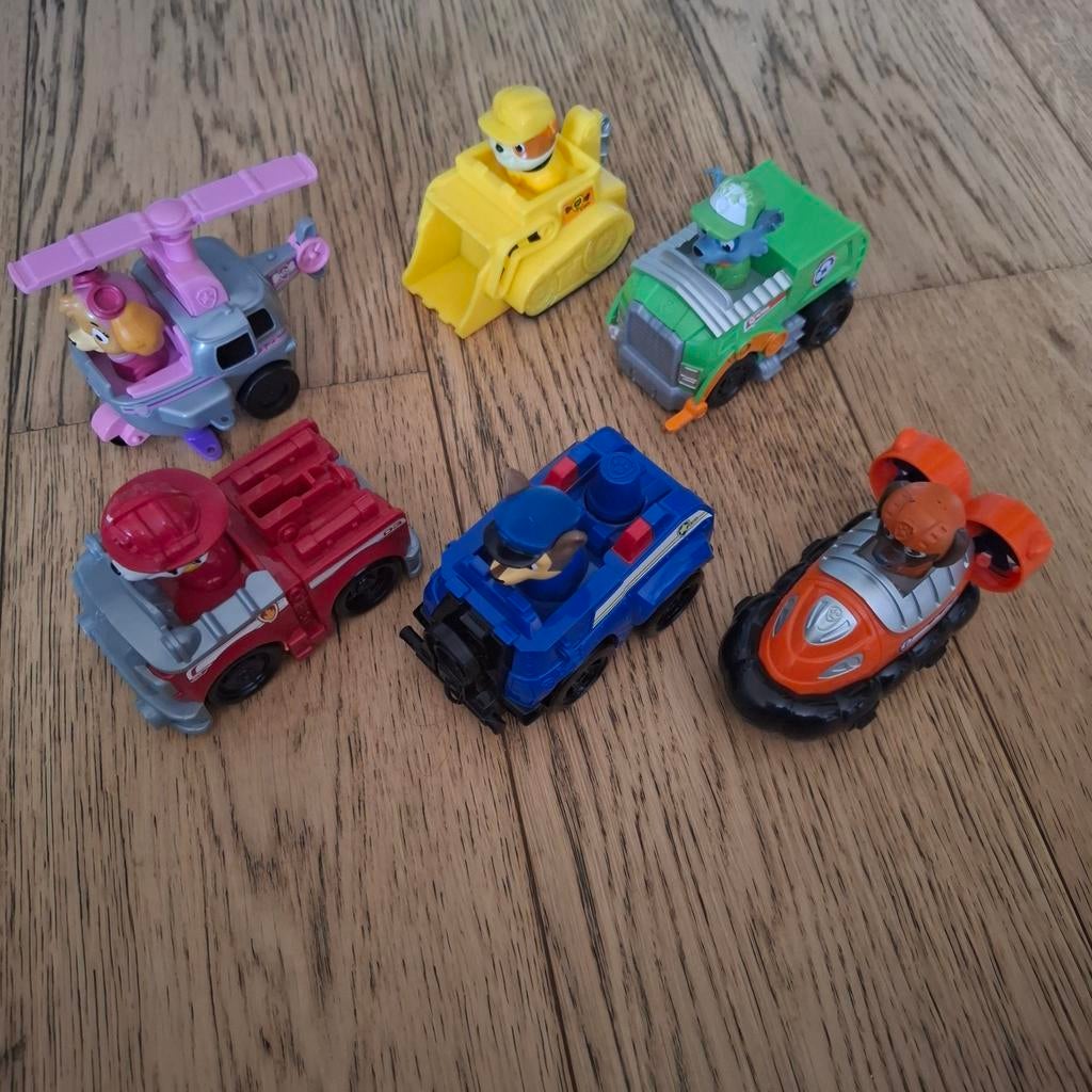 Complete set PawPatrol klein, Ophalen of Verzenden, Zo goed als nieuw