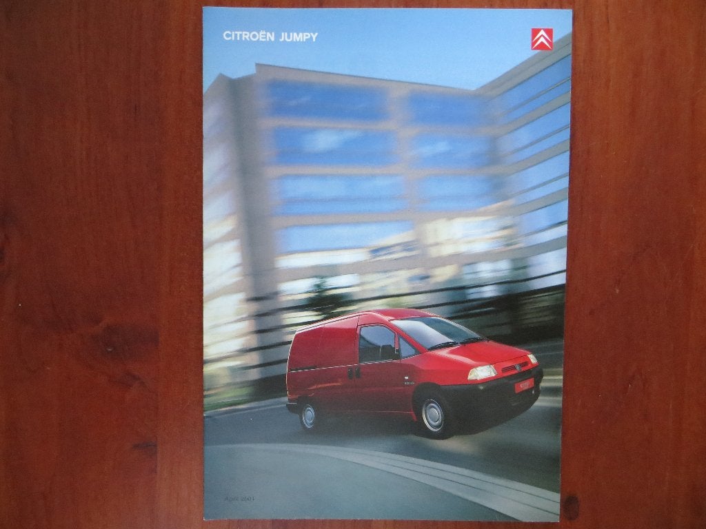 Citroën Jumpy (april 2001) met bijlage, Ophalen of Verzenden, Nieuw, Citroën