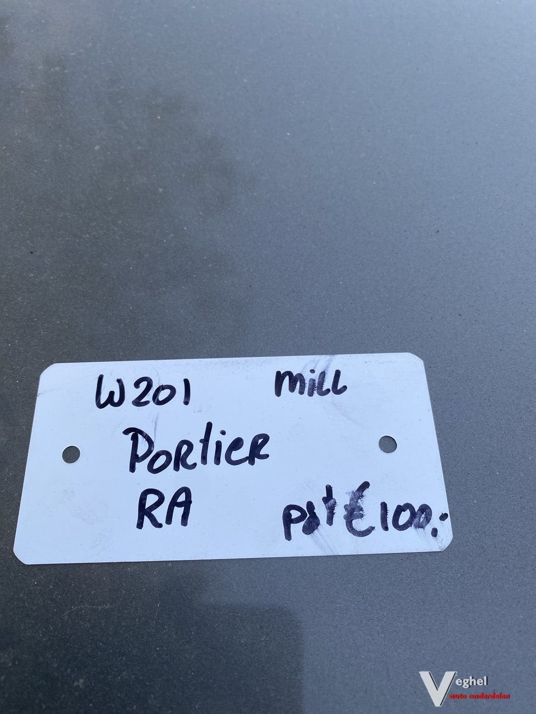 Mercedes W201 Portier Rechtsachter, Ophalen, Gebruikt, -, Deur