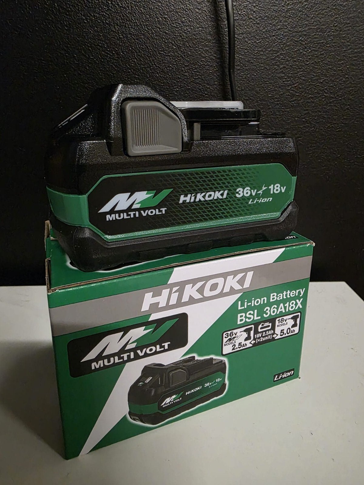 HiKOKI Multi Volt Li-ion Accu BSL 36A18X 36V/18V, Ophalen, Nieuw