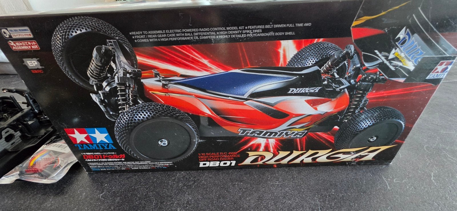 Tamiya DB-01 durga, Hobby en Vrije tijd, Elektro, Gebruikt, Auto offroad, Ophalen of Verzenden