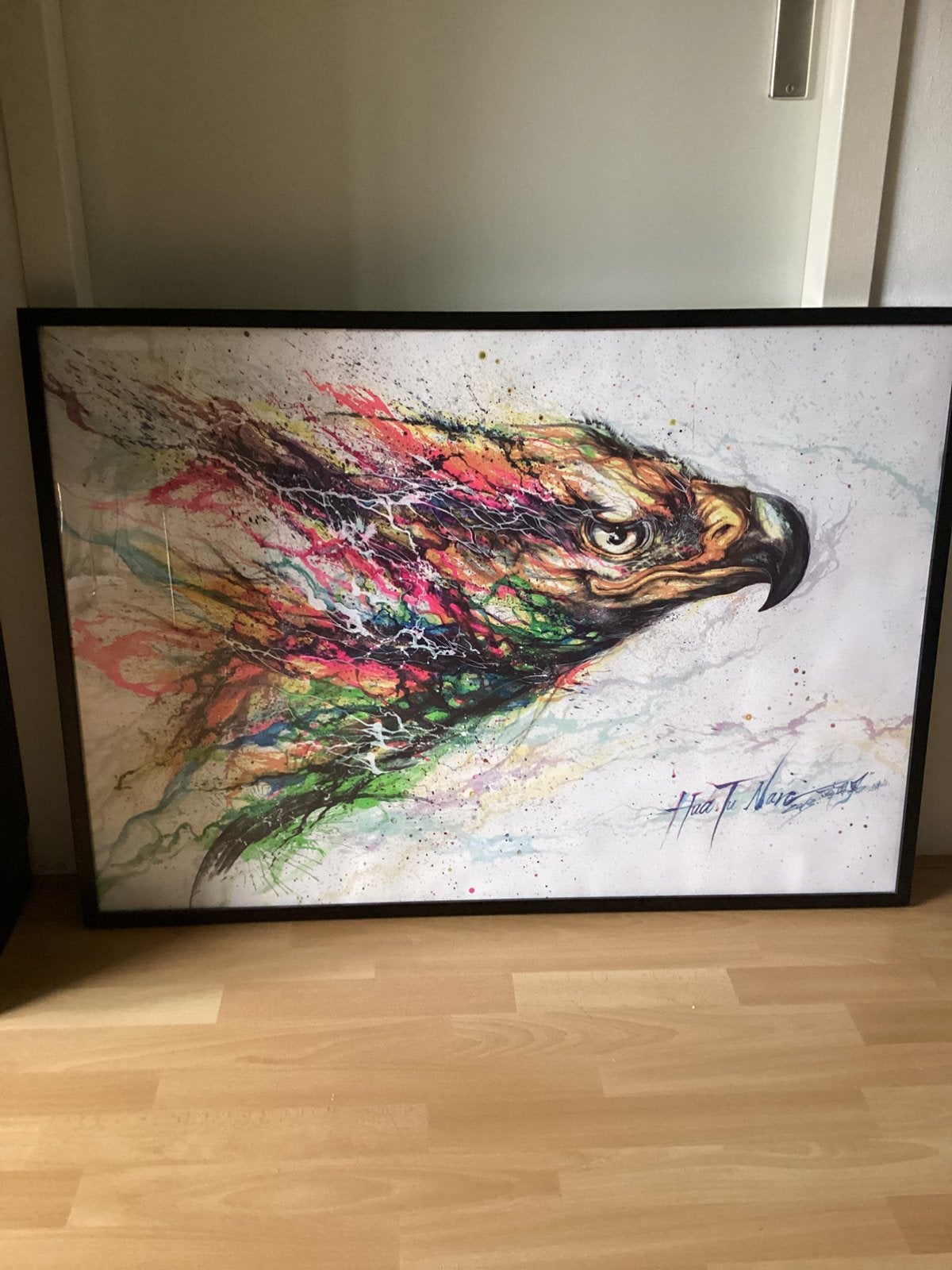 Poster adelaar Ikea art event 2015, Ophalen